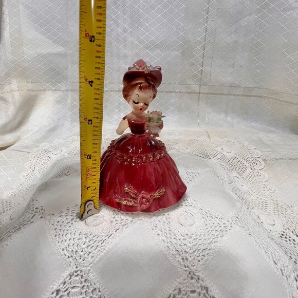 Vintage Arnart Cherchez La Femme 7616 Figurine, Vintage 1950s Ceramic Figurine, - Picture 10 of 10